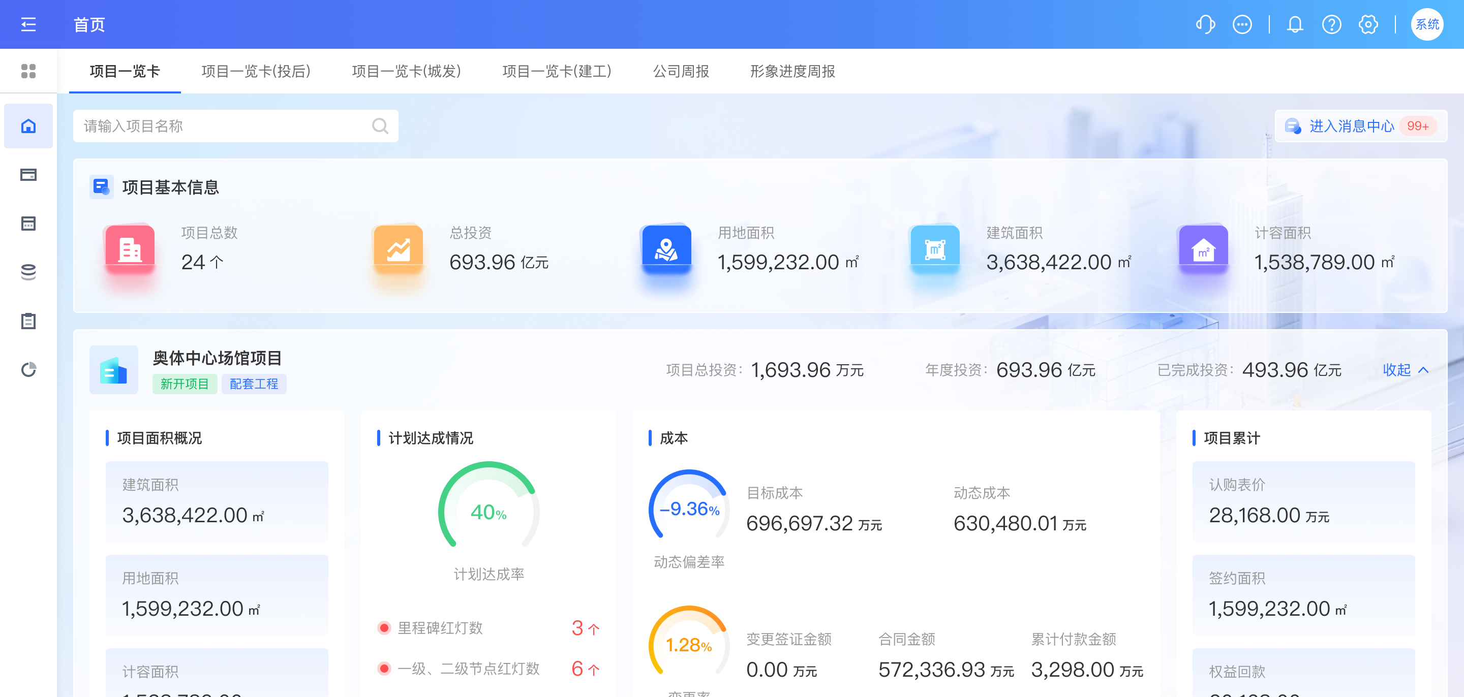 投建营项目管理一览卡 封面